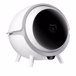 ALECTRIC Pet Smart Cat Litter Box ห้องน้ำแมวอัจฉริยะ เชื่อมแอปฯได้ พร้อมระบบฆ่าเชื้อ รุ่น LB1 - White