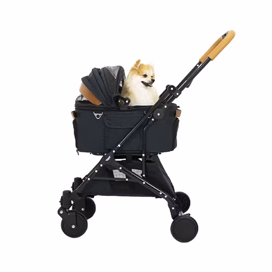 KEENZ รถเข็นสัตว์เลี้ยง รุ่น Airpets สีดำ