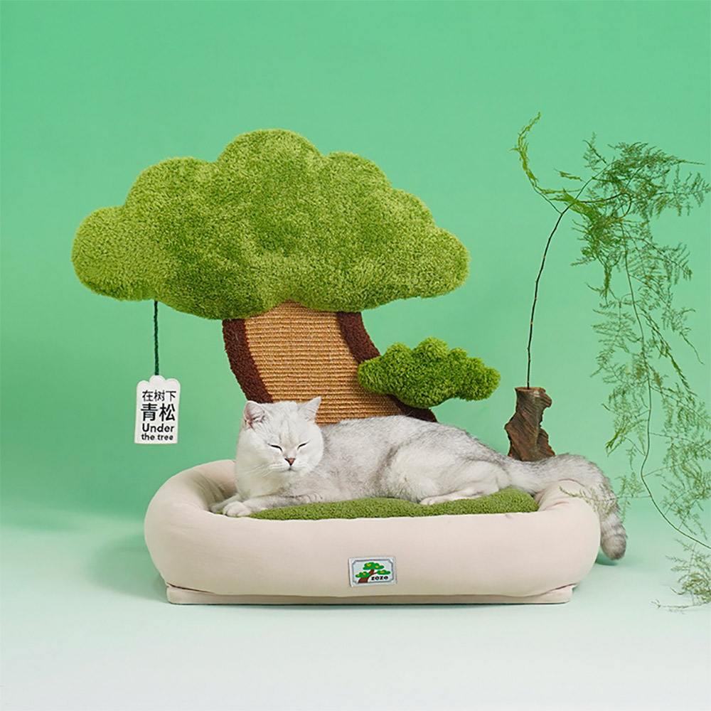 zeze Relax Plant Bed เตียงนอนต้นไม้ สีเขียวธรรมชาติ