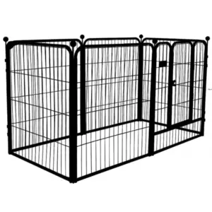 DUDUPETS คอกสัตว์เลี้ยง รุ่น Bella สีดำ