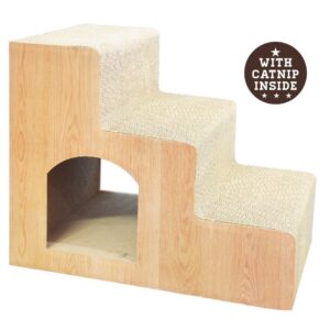 Kanimal Cat Scratcher ของเล่นลับเล็บแมว/บันไดขึ้นเตียงสุนัข รุ่น Giant Steps